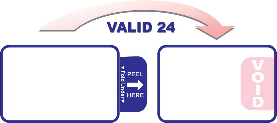 Self-Expiring Name Badge