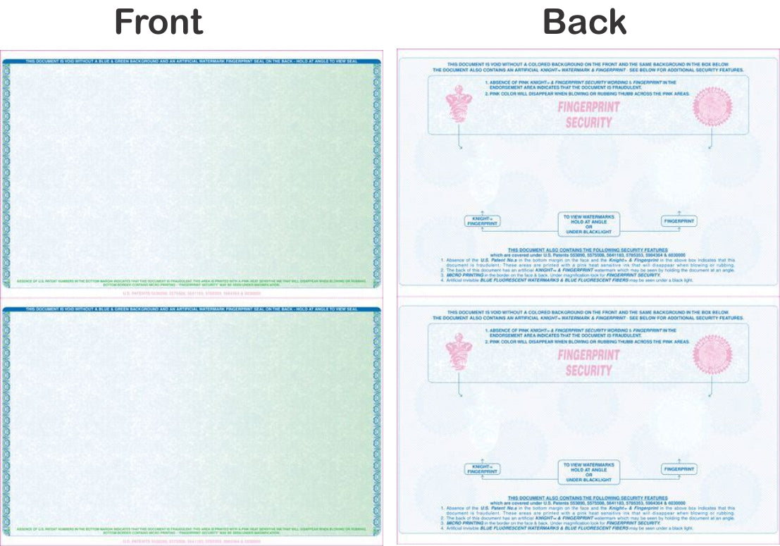 Xtra Secure 2-up Blue/Green